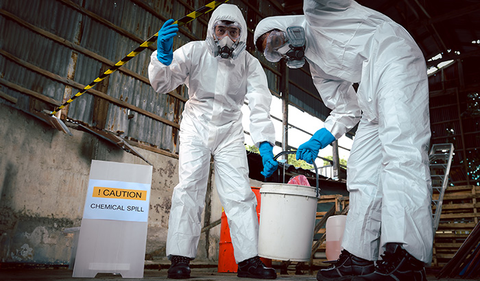 Biohazard cleanup