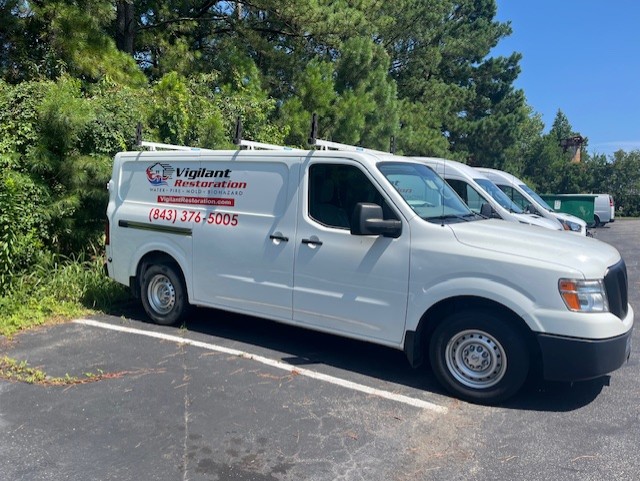 Vigilant Restoration service vehicle ready for emergency response