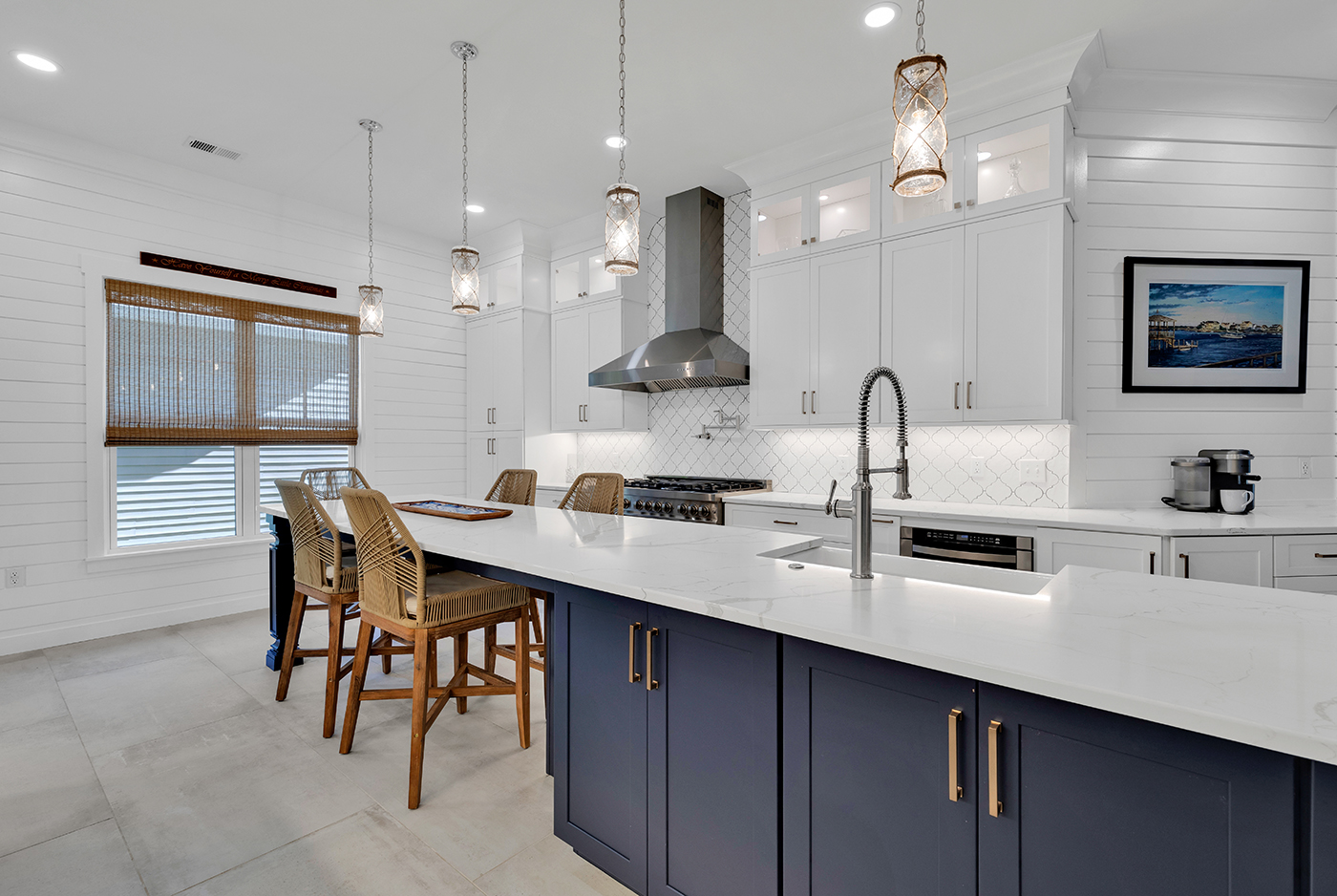Newly remodeled kitchen by Vigilant Restoration in Myrtle Beach